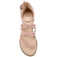 thumbnail image 5 of Journee Womens Zailie Gladiator Flat Sandals, Widths Available, 5 of 10