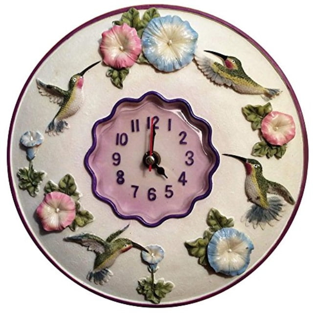 Humming Bird wall clock   They make great gifts Handmade 