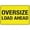 Warning Sign 6, variant on Oversize Load Ahead Sign, 12 X 8 Inches Rust Free Aluminum Metal Sign, Weather Resistant Durable In Easy To Mount