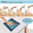 thumbnail image 3 of Yayeee 6 Pack Kitchen Dish Cloths for Washing Dishes Soft Absorbent Microfiber Towels, Magical Forest Glowing Lights, 3 of 9