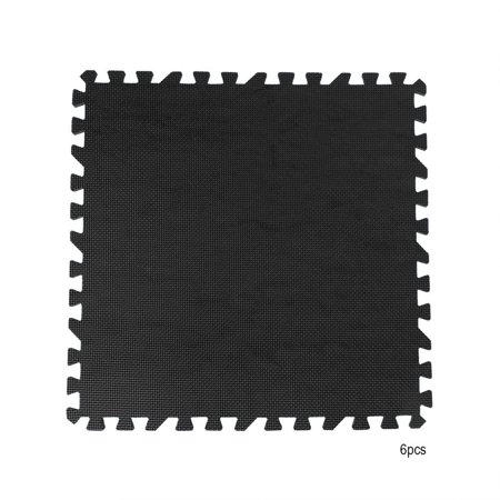 Lhcer 6pcs Baby Foam Diamond Pattern Puzzle Play Mat Thickened