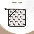 thumbnail image 3 of Pofeuu Dachshund Dog Print Silicone Trivet Mats,Silicone Hot Pads for Kitchen, Silicone Trivets for Hot Pots and Pans, Silicone Hot Pad, 3 of 8