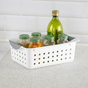 Sterilite Small Ultra Basket Storage Bin - Durable Plastic - 12 Pack