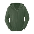 thumbnail image 3 of Sudadera Fuit Of The Loom Talla G con Cierre y Capucha Verde, 3 of 4