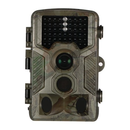 - 16MP 1080P Wildlife Trail and Game Camera Outdoor Hunting Scouting Camera Digital Surveillance Camera 120° Wide Angle 65ft Infrared Night Vision 0.6s Trigger Time