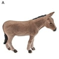 thumbnail image 2 of AURORA TRADE Animal Figurine Simulation Donkey Alpaca Red Deer Sheep Animal Model Toys Desktop Ornament Gift for Home, 2 of 8