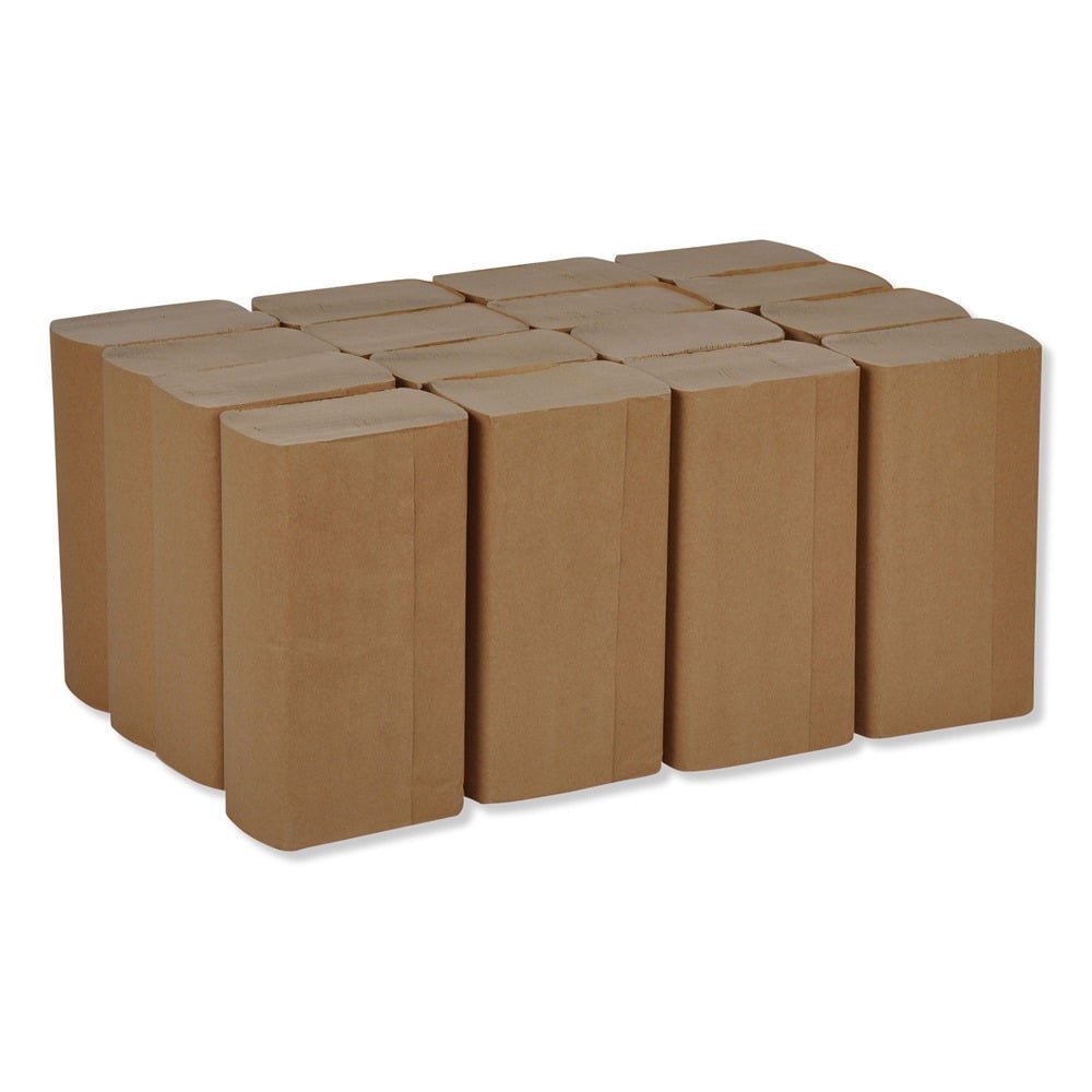 9.13 x 9.5 1-Ply Multifold Hand Towel - Natural (16/Carton)