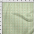 thumbnail image 3 of oneOone Cotton Poplin Fabric Leaves & Floral Block Print Sewing Fabric BTY 56 Inch Wide, 3 of 5