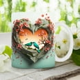 thumbnail image 6 of Blukids Valentines Day Gifts for Men Women Girlfriend Boyfriend, Ceramic Love Heart Coffee Mug 11oz Valentine Novelty White Coffee Mug Tea Milk Juice Romantic Hearts Coffee Cup Funny Gifts(F), 6 of 7