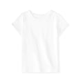 thumbnail image 2 of Garanimals Baby & Toddler Girl Cotton Short-Sleeve Solid T-Shirts, 3-Pack, 0M–6T, 2 of 9