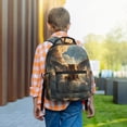 thumbnail image 6 of Yiaed Cloud Rainbow Winged Dog Print School Backpack College Backpack Daypacks for Students High School Spacious and Durable Daypack for Work and Travel-One Size, 6 of 6