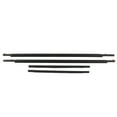 thumbnail image 3 of Door Glass Molding Weatherstrip,4pcs Door Window Moulding Proven Performance, 3 of 8