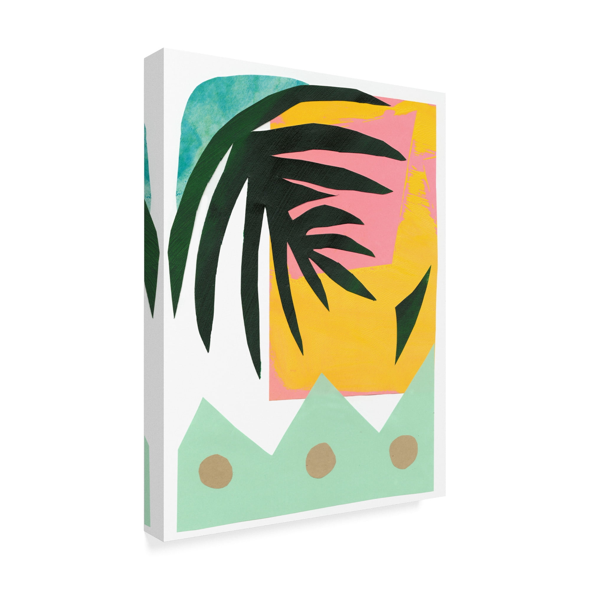 Trademark Fine Art 'South Beach Palm II' Canvas Art by Renee W. Stramel