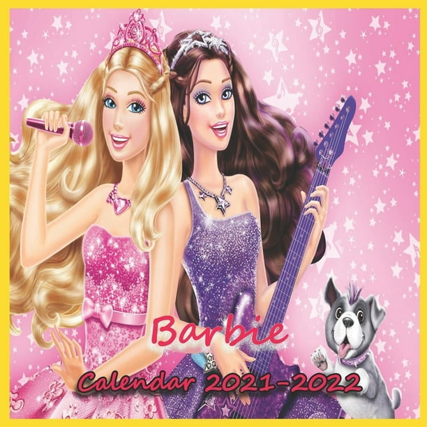 Barbie Calendar 2021-2022 : Barbie Calendar With 18 Pictures And 18 Funny Note Pages-8.5X8.5 In-January Of 2021 -June Of 2022 Planner -Kids, Students, Barbie Lovers Gift (Paperback) - Walmart.com