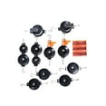 thumbnail image 1 of HILABEE Physics Pulley Block Labs Physics Experiment Set Demonstration Pulleys Block 11 Pieces Set, 1 of 9