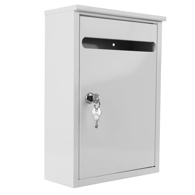 FENGGUIQU Caja De Cartas Montada En Pared Con Cerradura Para Recogida De Votos Y Sugerencias