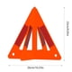 thumbnail image 2 of Letrero poligonal reflectante de advertencia de emergencia en carretera | Triángulo de seguridad plegable del maletero de PVC rojo | Alerta de peligro de avería del automóvil | Kit de viaje portátil, 2 of 5