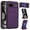 Darkpurple, variant on Compatible with Google Pixel 8a Case, with PU Leather Credit Card Holder Magnetic Back Stand Rugged Slot Mobile Flip Purse Phone Cover for Google Pixel 8a Women Men - Black