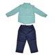 thumbnail image 4 of Conjunto de traje de bebé para niños trajes de caballero para bebés y niños Amigable con la piel Cómodo Transpirable para la primavera Otoño para la fiesta de cumpleaños Higoodz Otros, 4 of 8