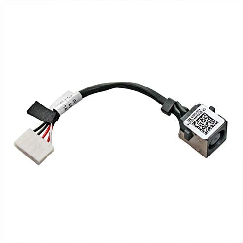 GinTai DC Power Jack with Cable Socket Plug Charging Port Replacement for Dell Latitude E7450 P40G002 06KVRF