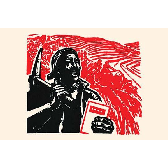 Communist Miner-Fine Art Canvas Print (20" x 30")