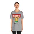 thumbnail image 2 of Summer Bear with Water Gun Adult Jersey Short Sleeve Tee, 2 of 10