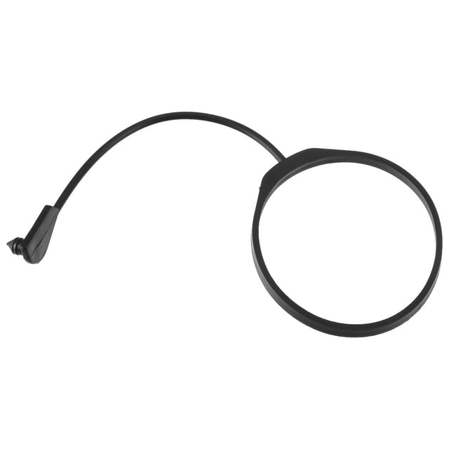 Unique Bargains Fuel Tank Cap Tether Fuel Tank Rope Replacement Fit for Land Rover LR053666 LR053665 Black