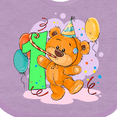 thumbnail image 4 of Inktastic 1st Birthday Teddy Bear Boys or Girls Baby Bib, 4 of 4
