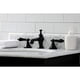 thumbnail image 5 of Grifo de baño Kingston Brass Duchess Widespread negro mate, 5 of 7