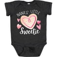 thumbnail image 3 of Inktastic Nana's Little Sweetie with Pink Heart Cookie Boys or Girls Baby Bodysuit, 3 of 5