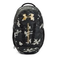 thumbnail image 1 of Mochila Under Armour Hustle 5.0 unisex para adultos, color negro y dorado, 1 of 7