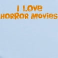 thumbnail image 2 of CafePress - I Love Horror Movies Infant Bodysuit - Baby Light Bodysuit, Size Newborn - 24 Months, 2 of 4