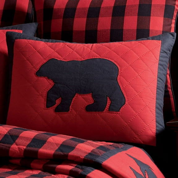 Park Designs Bear Buffalo Check King Sham