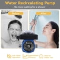 thumbnail image 3 of Carivia Hot Water Recirculating Pump, Water Circulation Pump with Timer, Circulator Pump with 3/4" to 1/2'' NPT Connectors&iuml;&frac14;Installation on Elect, 3 of 7