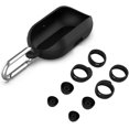 thumbnail image 1 of Fymint Étui en Silicone Protectrice [Visible devant] Compatible avec Samsung Galaxy Buds (Noir), 1 of 5