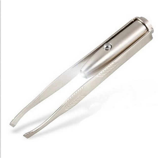 Jinsinto Micro - Eyebrow Scissors with Lightweight Stainless Steel Blade for Directional Trimming, 1 Piece