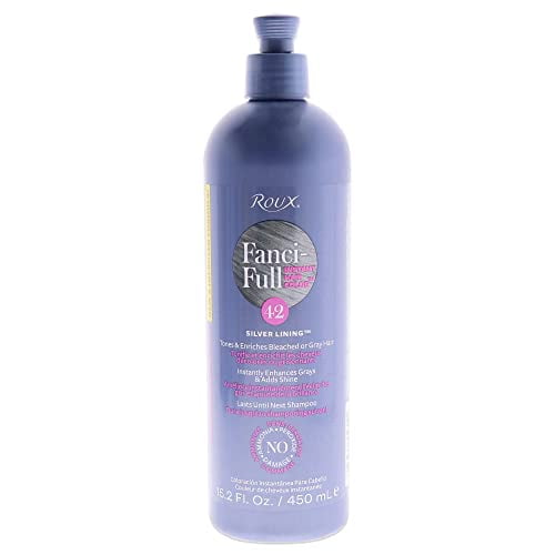 Roux Fanci-Full Enjuague, 42 Plata, 15.2 Fl Oz