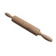 thumbnail image 2 of Rodillo de madera con estrella de nota musical grabada para hornear, postre, galletas, masa, rodillo económico de madera Inevent JJ18510-02, 2 of 6