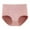 Light Pink, variant on Midwennn Women Solid High Waist Plus Size Underwear Ｍenstrual Pants Pure Underwear Menstrual Underwear Mesh Thong Panties