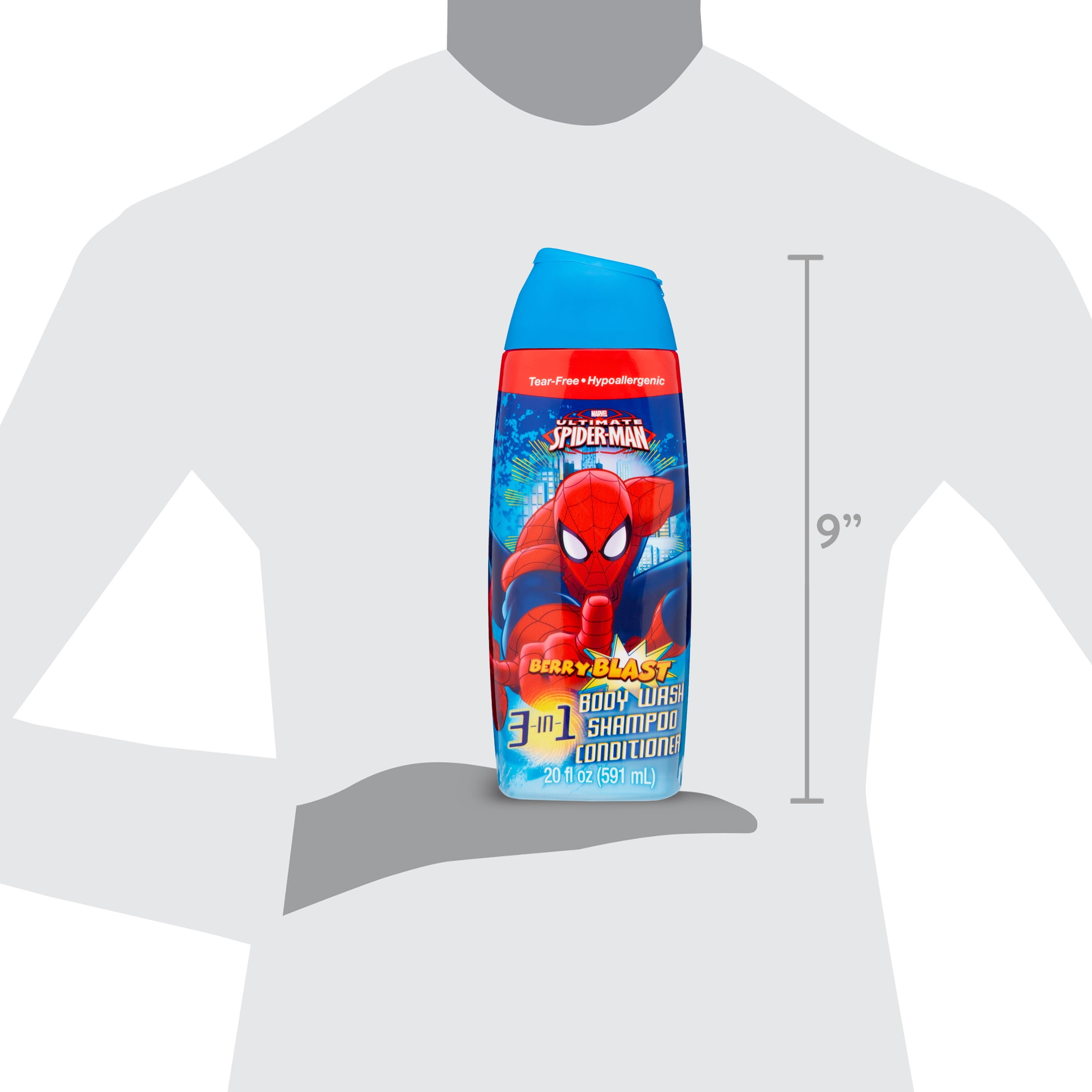 Spider-Man Berry Blast 3-in-1 Body Wash, Shampoo and Conditioner - Shop  Bath & Hair Care at H-E-B