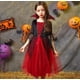 thumbnail image 3 of Disfraz de vampiro de Disney para niños, disfraz de fantasía para fiesta de Halloween, ropa de Cosplay para niños y niñas, vestido de juego de rol para carnaval, 3 of 4