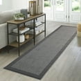thumbnail image 3 of (2 pack) Mainstays Faux Sisal Olefin Runner Rug with Gray Border, 2'6" x 10", Indoor Use, 3 of 9