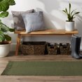 thumbnail image 3 of Sage and Off White 2-Tone Ribbed Rug 2 Ft 6 in x 6Ft, 3 of 3