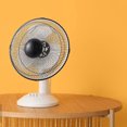 thumbnail image 4 of OUNONA Pedestal Fan Protection Cover Black Mesh Guard for Electric Fans and Deformation Resistant, 4 of 8