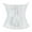 A54 White, variant on LEKDFST BU2 Overbust Lace Corset Tops for Women Bodyshaper Sexy Corset Top Push Up Bustier Waist Trainer Bustier Top S