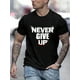 thumbnail image 1 of [Popular Choice] Stylish Casual Men's Letter Print T-shirt, 1 of 6