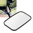 thumbnail image 3 of UTV Rearview Mirror, Shatterproof Clear Universal Rear View Convex Mirror Large Size ABS Glass No Distorted For Modification For Off Road, 3 of 8
