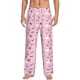 thumbnail image 2 of Picia Bat And Pumpkin Mens Soft Woven Cotton Elastic Waistband Sleep Pajama Pant Lounge Sleep Pant With Pockets And Drawstring-Small, 2 of 9