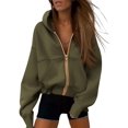 thumbnail image 1 of Sudadera con cremallera PRETTYGARDEN con forro polar M, 1 of 8