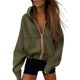 thumbnail image 1 of Sudadera con cremallera PRETTYGARDEN con forro polar M, 1 of 8